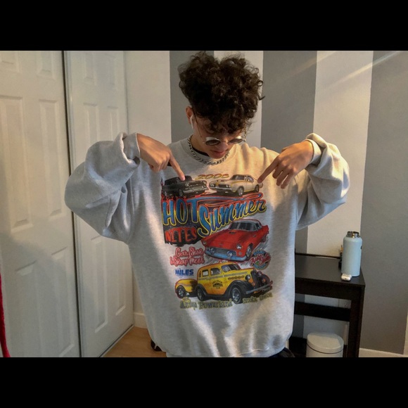 Other - Vintage nascar sweater / vintage car sweater